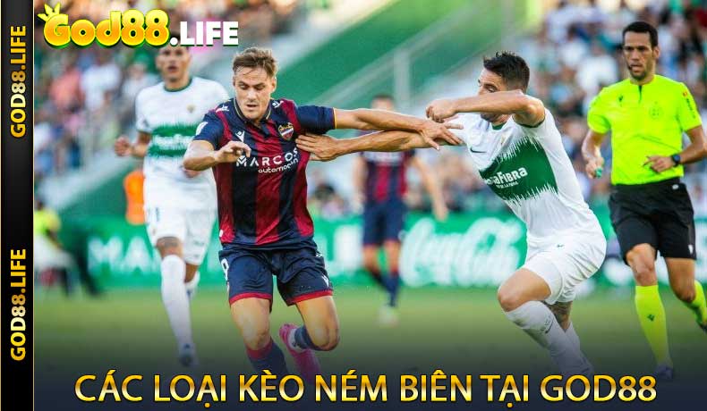 Các Loại Kèo Ném Biên Phổ Biến Tại GOD88