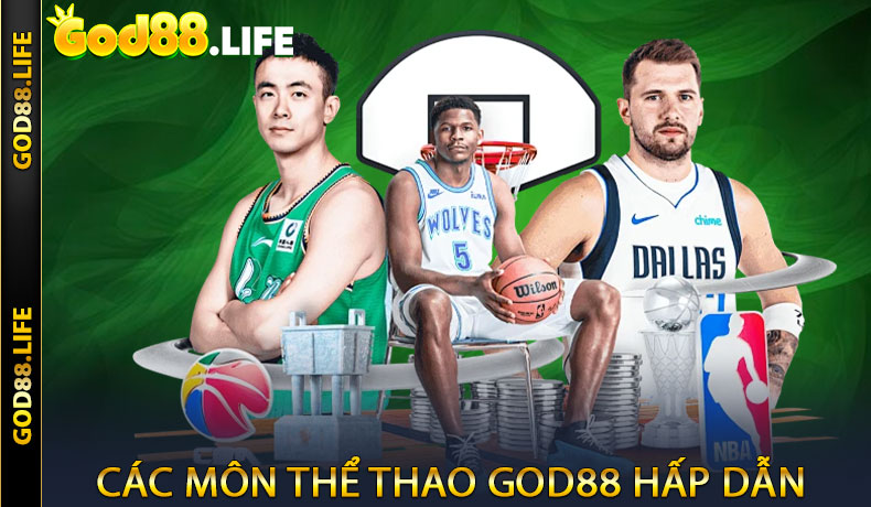 Các môn thể thao GOD88 hấp dẫn